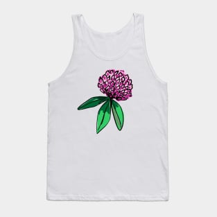 Hand-drawn clover Tank Top